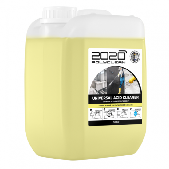 Универсален препарат 2020 Polyclean “ Universal acid cleaner “, 5 кг