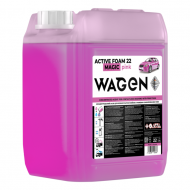 Концентриран продукт за безконтактно измиване с розова пяна Wagen „Active Foam 22 Magic Pink“, 22 кг