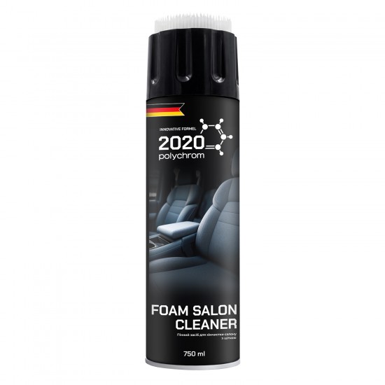 Пяна за почистване на салони с четка Polychrom 2020 "FOAM SALON CLEANER 750 мл (АЕРОЗОЛ)