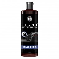 Силиконов балсам за гуми и пластмаса Polychrom 2020 "BLACK SHINE", 0.400 мл (гланц)