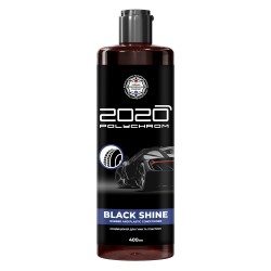 Силиконов балсам за гуми и пластмаса Polychrom 2020 "BLACK SHINE", 0.400 мл (гланц)